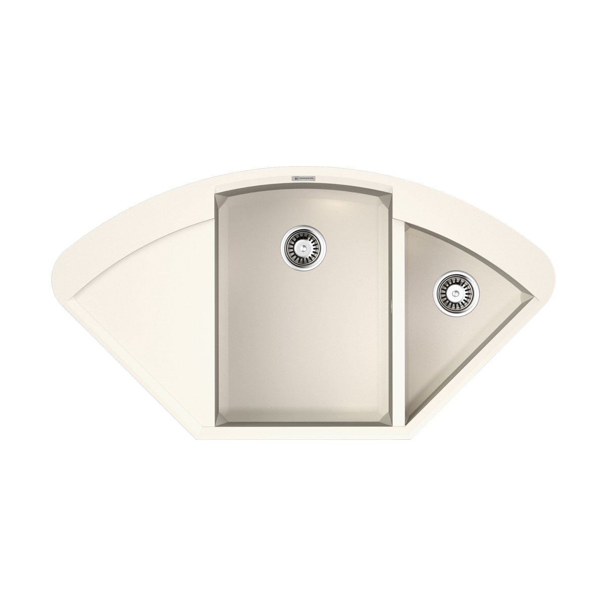 Кухонные мойки Кухонная мойка 1057x575x210 Sakaime 105C-WH Tetogranit/белый 