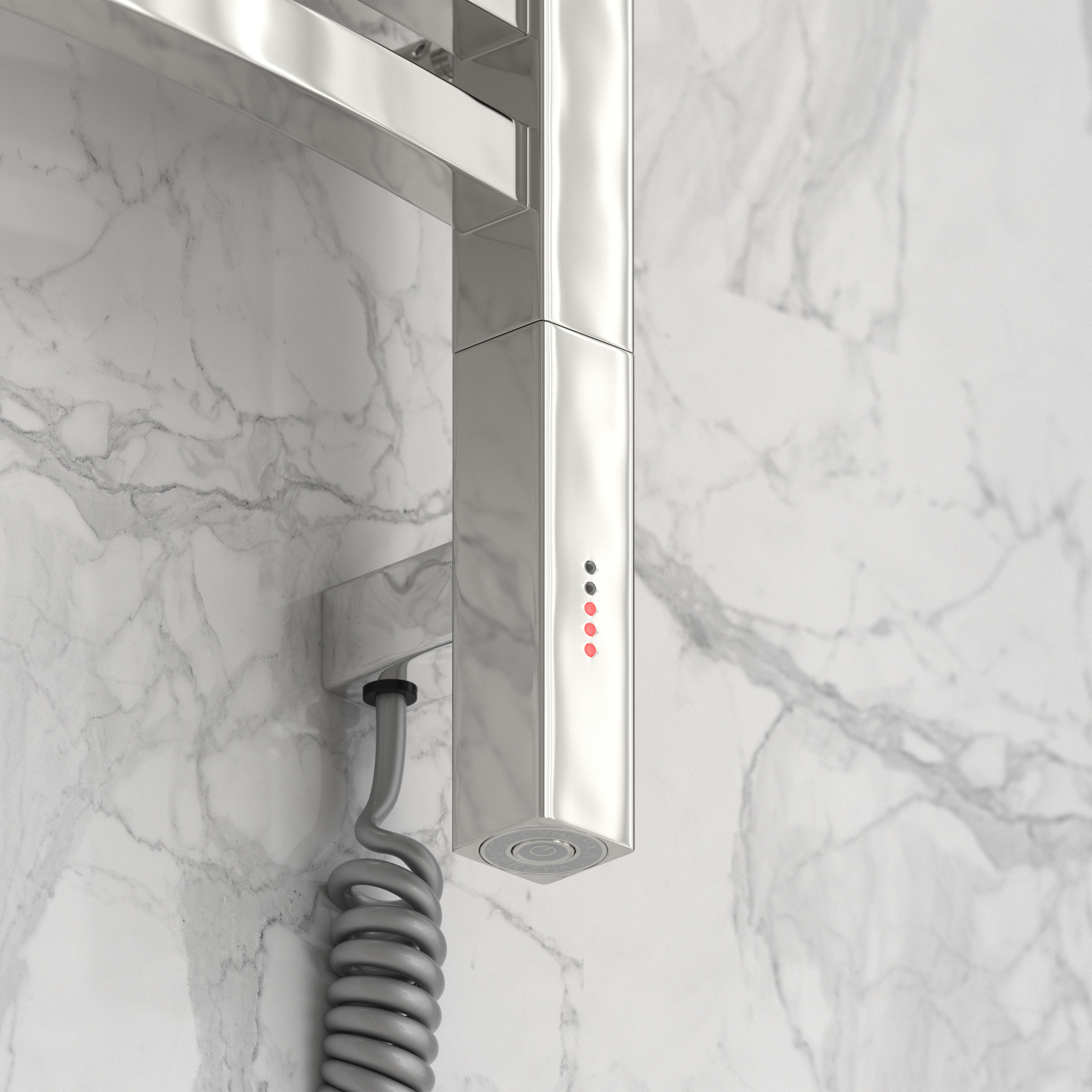 Полотенцесушители Полотенцесушитель электрический 800х500 МЭМ правый (Без покрытия) 