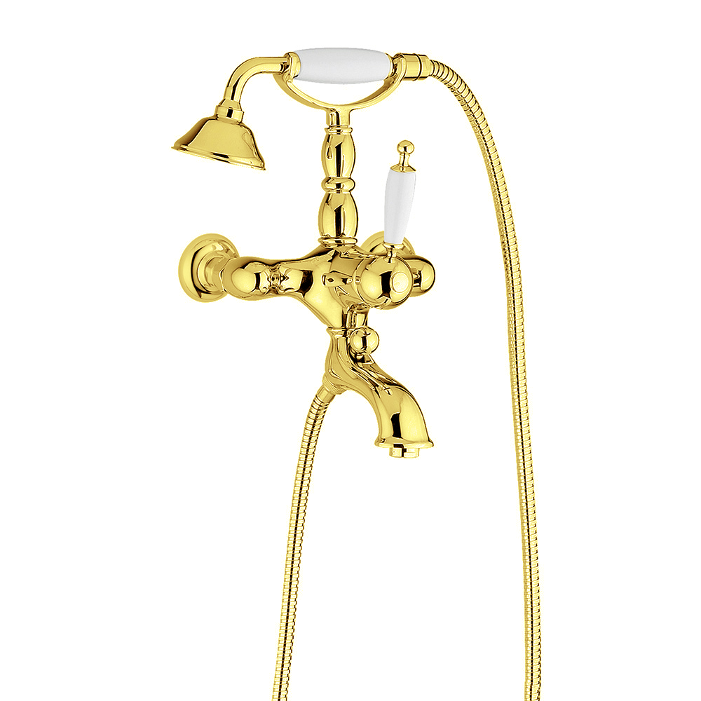 Смесители Смеситель для ванны с душем, золото 