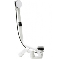 Комплектующие Multiplex M5 Слив-перелив для ванны удлиненный, белый 