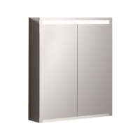 Мебель для ванной Option 500.582.00.1 Зеркальный шкафчик с подсветкой 600*700 мм 