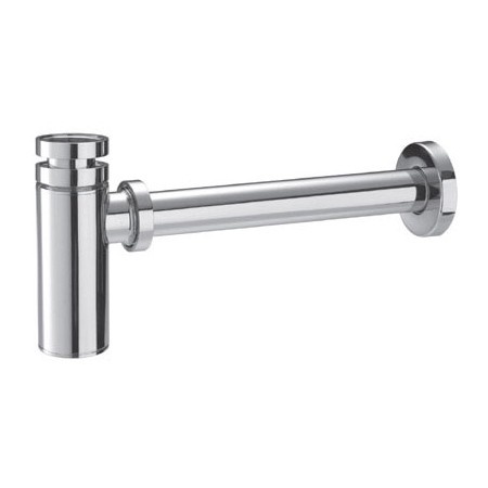 Комплектующие Сифон для раковины, хром 