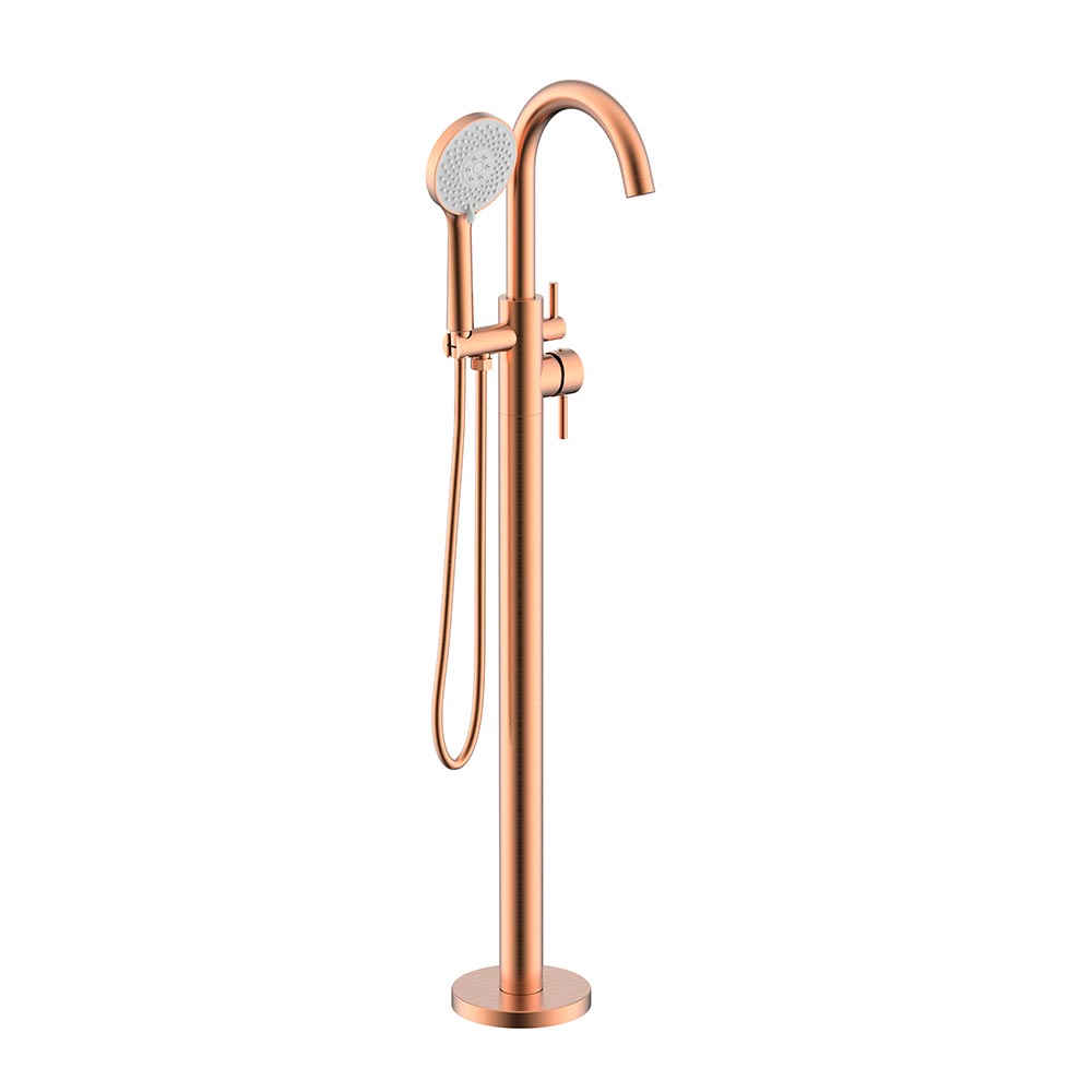 Напольный смеситель для ванны ROSE GOLD