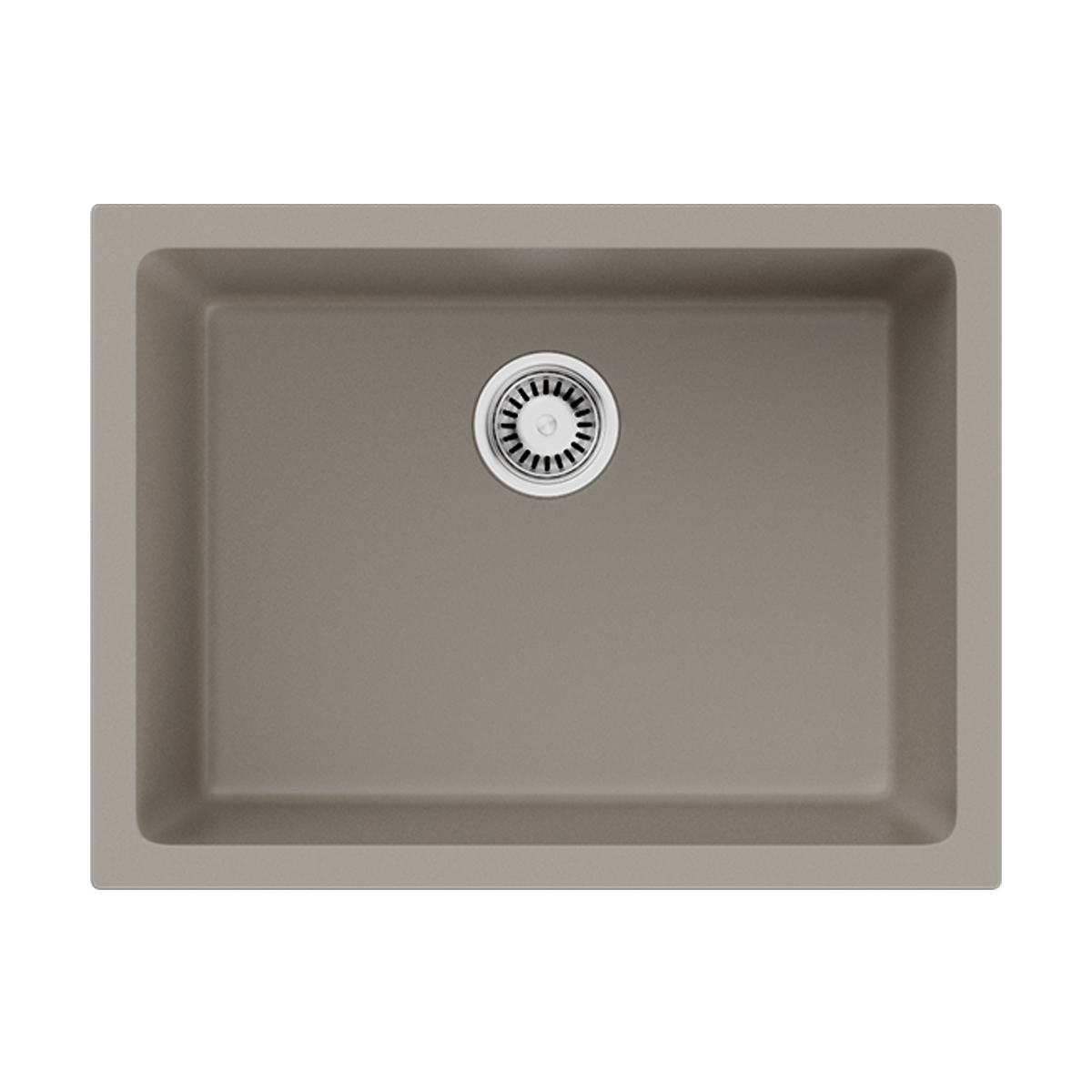 Кухонные мойки Кухонная мойка 610x460x255 Okinoshima 61-U/I-CC Natceramic/cappuccino coffee 