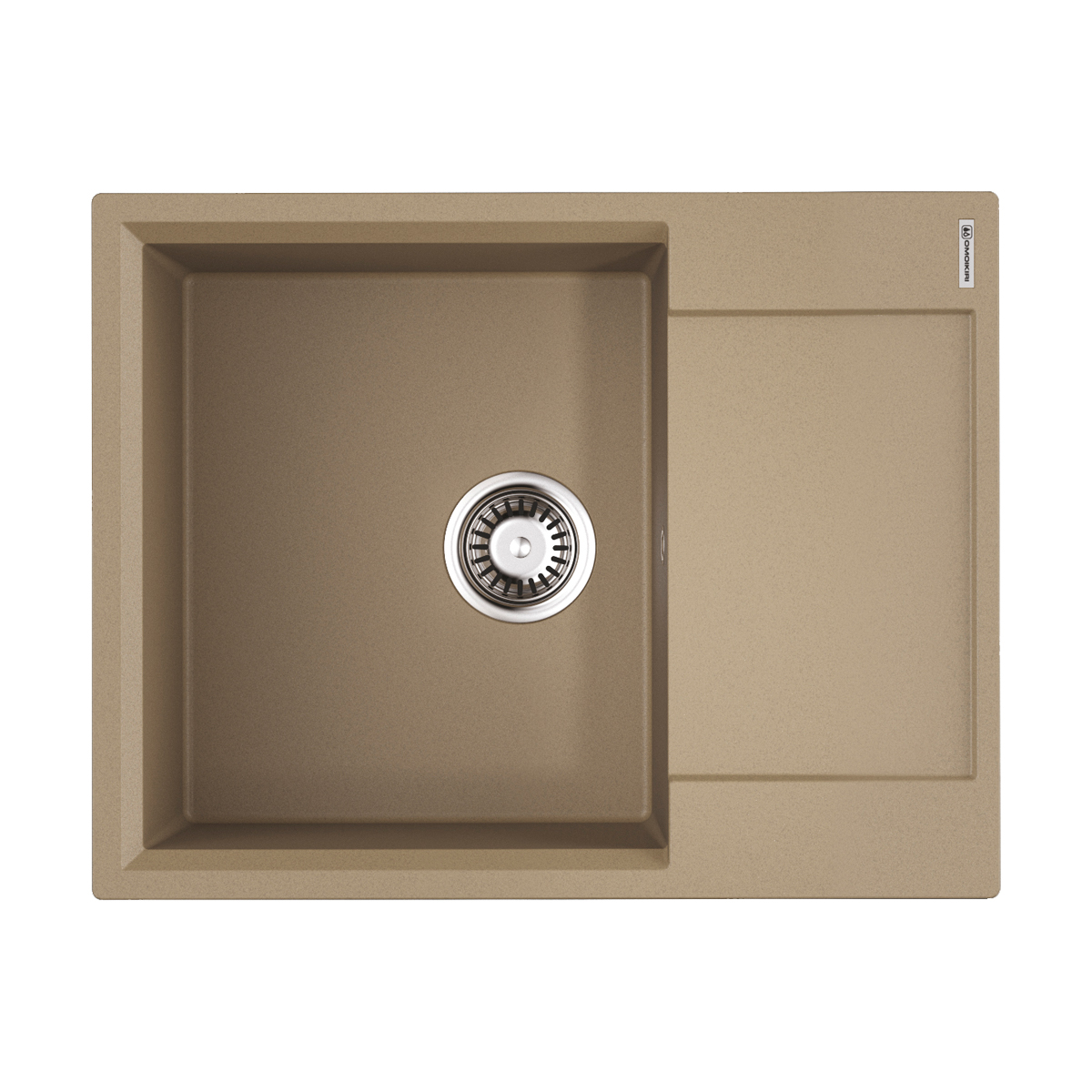 Кухонные мойки Кухонная мойка 650x510x195 Daisen 65-CA Artgranit/карамель 