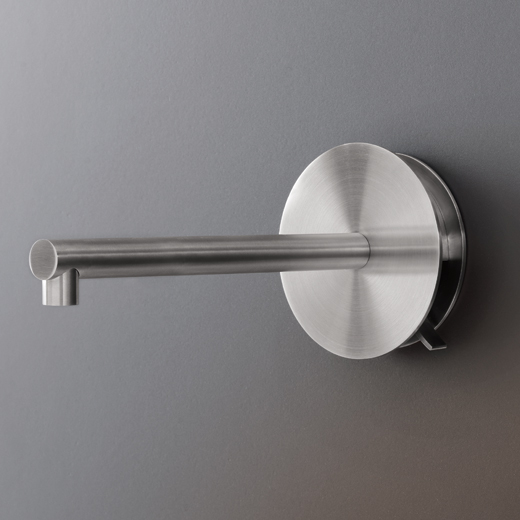 Смесители Настенный двухрычажный смеситель с краном. Длина 290 мм 