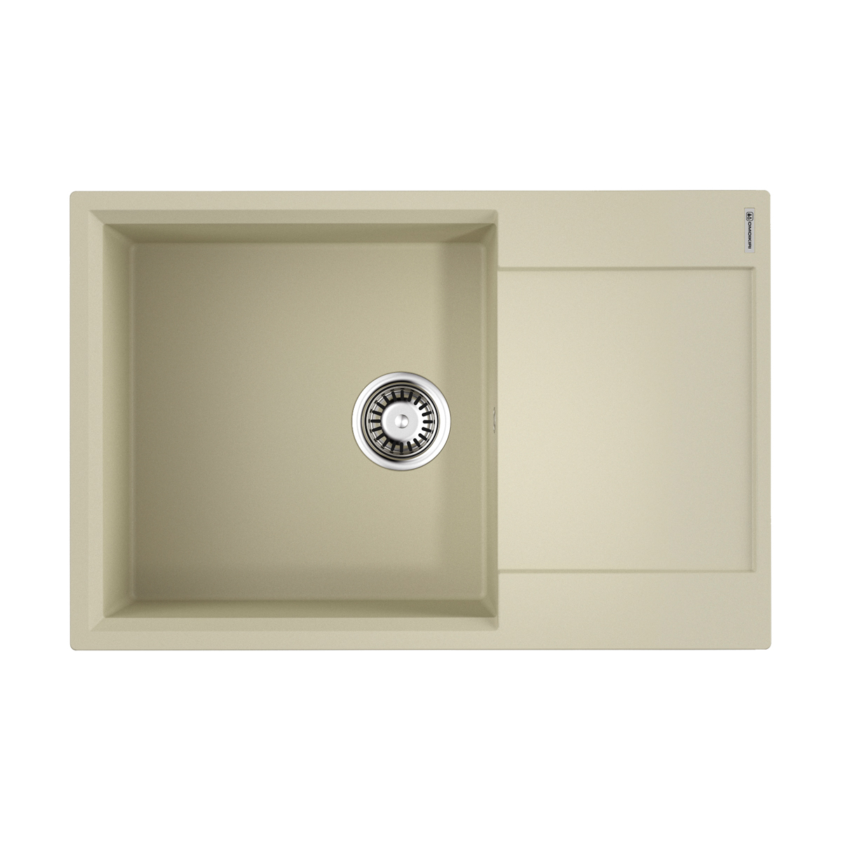 Кухонные мойки Кухонная мойка 780x510x190 Daisen 78-LB-BE Artgranit/ваниль 