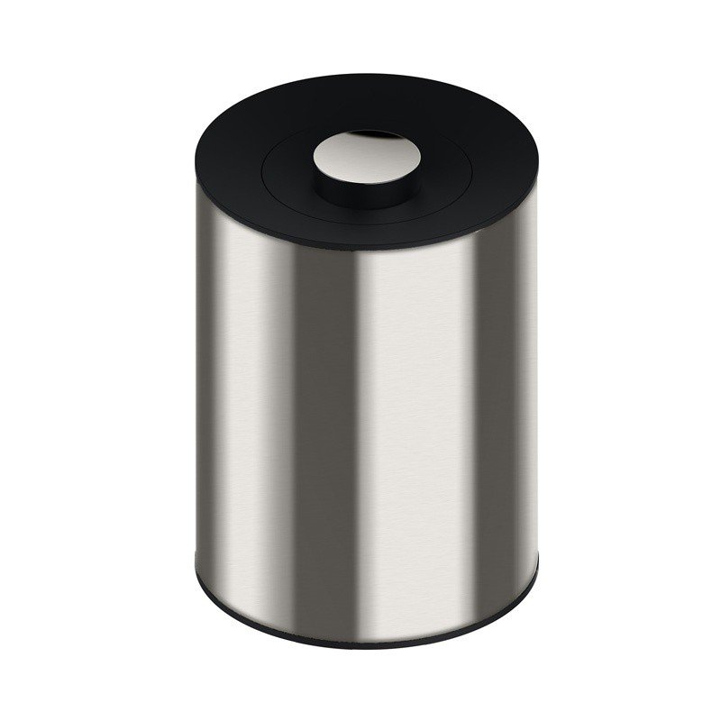 Аксессуары для ванной Ведро для мусора 5 L (хром | тёмно-серый) 