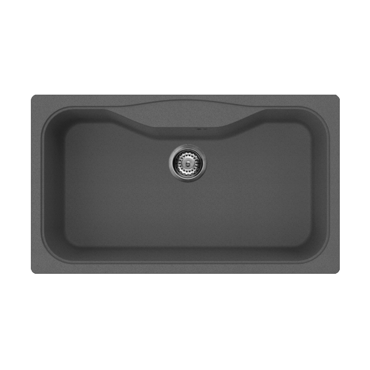 Кухонные мойки Кухонная мойка 860x500x230 Maru 86-PL Tetogranit/платина 