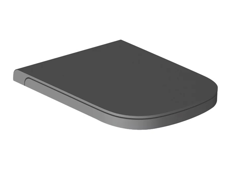 NEXT Сидение для унитаза с механизмом плавного опускания, цвет антрацит матовый