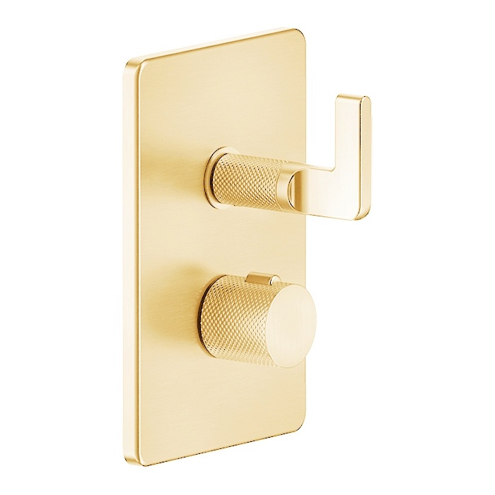 Смесители Термостат для ванны, цвет золото 