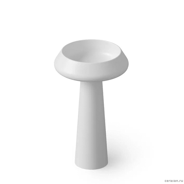 Раковины Раковина напольная d545хh900 мм, цвет белый матовый 