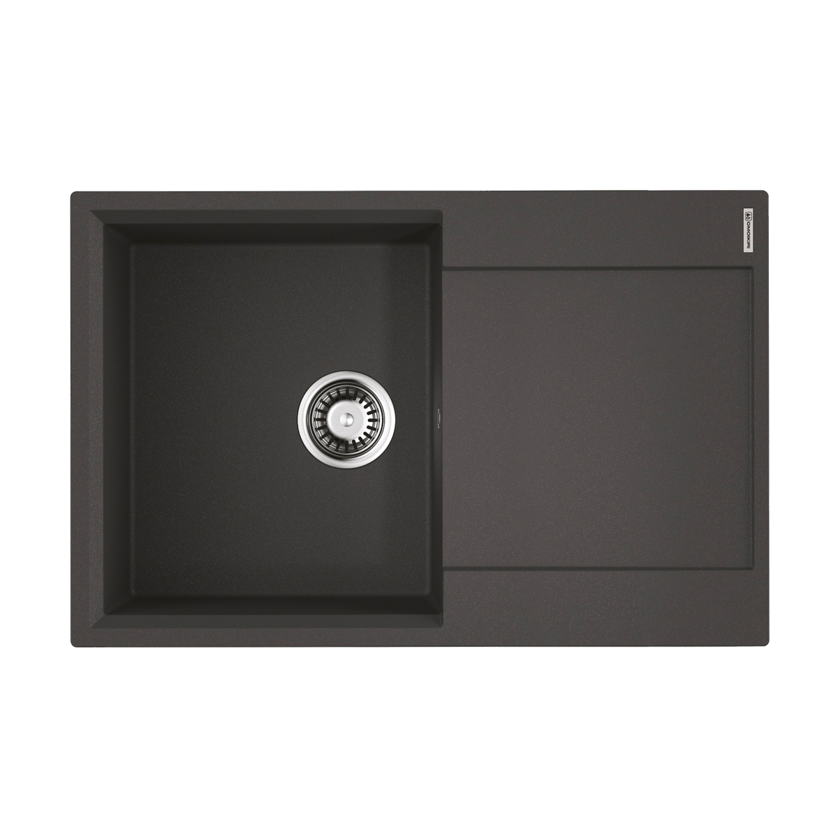 Кухонные мойки Кухонная мойка 780x510x190 Daisen 78-BL Artgranit/черный 