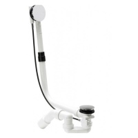 Комплектующие Multiplex Слив-перелив для ванны удлиненный, хром 