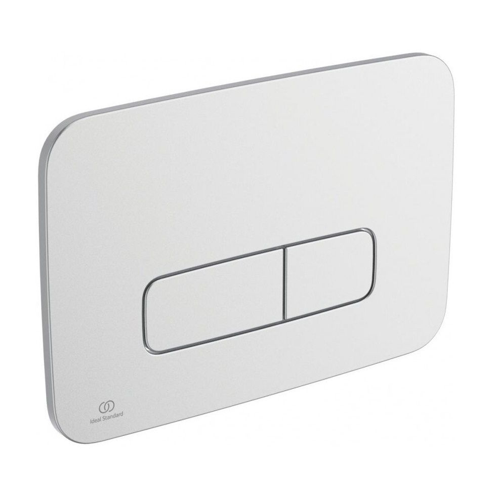 Oleas Накладная панель для унитаза, матовый хром