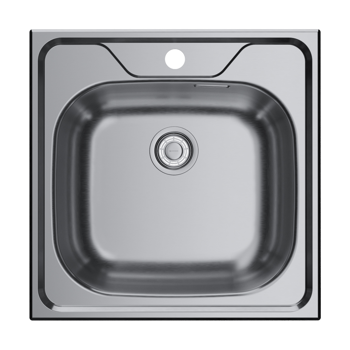 Кухонные мойки Кухонная мойка 500x500x180 Saru 50-IN нержавеющая сталь/нержавеющая сталь 