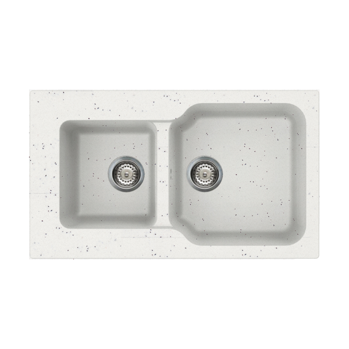 Кухонные мойки Кухонная мойка 860x500x190 Maru 86-2-EV Tetogranit/эверест 