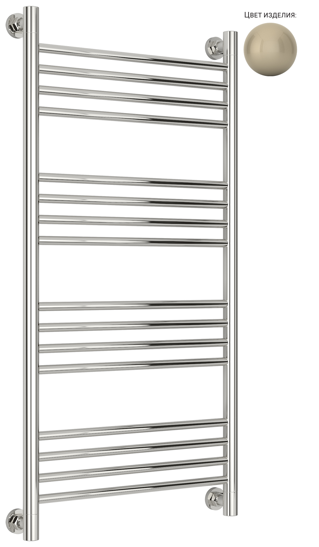 Полотенцесушители Полотенцесушитель 1000х500 (RAL 7048 Перламутровый мышино-серый) 