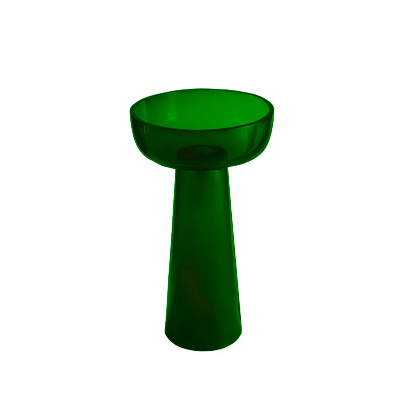 Раковины Раковина отдельностоящая, цвет Malachit # 090 (Blackish Green) 