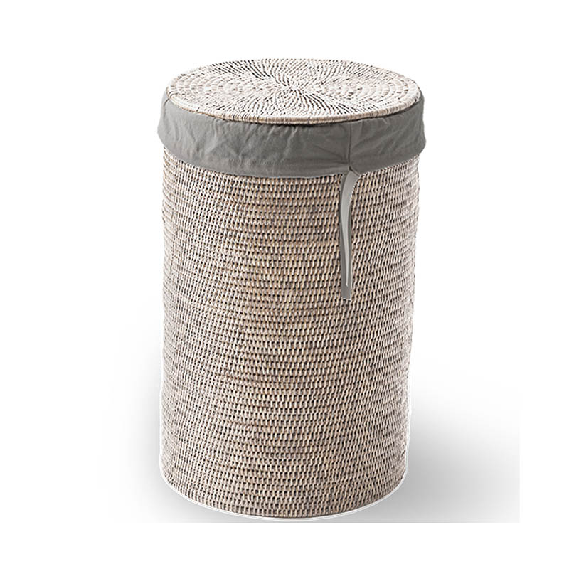 Аксессуары для ванной WB SMALL Корзина для белья ротанг светлый 34 