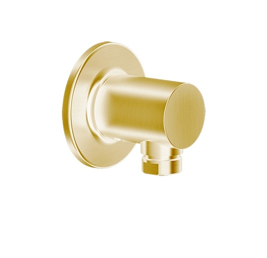 Комплектующие Шланговое подключение, цвет золото 