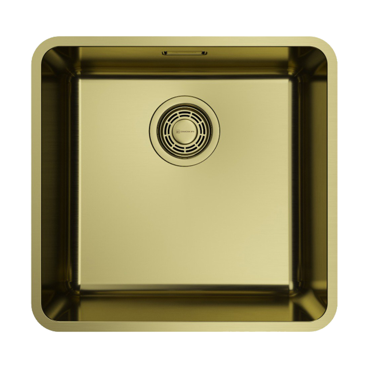 Кухонные мойки Кухонная мойка 430x415x179 Omi 43-U/I Ultra-LG нержавеющая сталь/светлое золото 