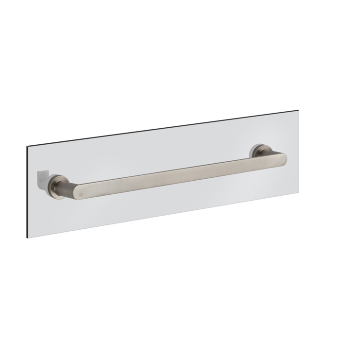 Полотенцедержатель для крепления на стекло, 45 см, цвет Finox Brushed Nickel