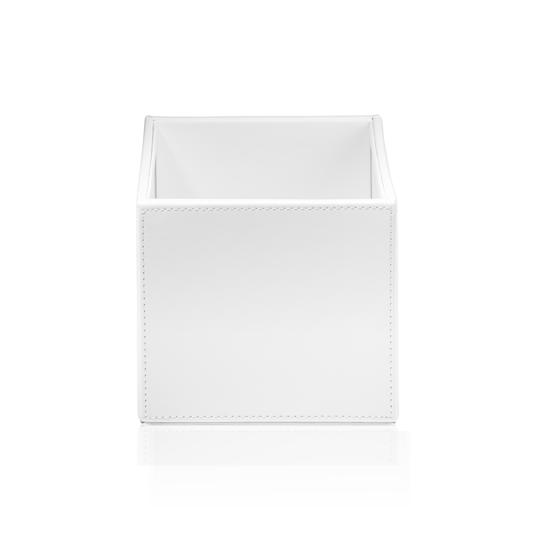 BOD1 Универсальная коробка Имитация кожи белая
