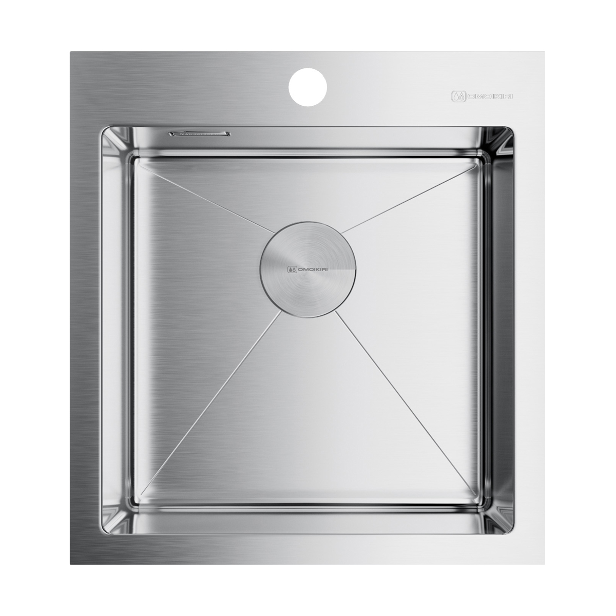 Кухонные мойки Кухонная мойка 460x510x200 Akisame 46-IN нержавеющая сталь/нержавеющая сталь 