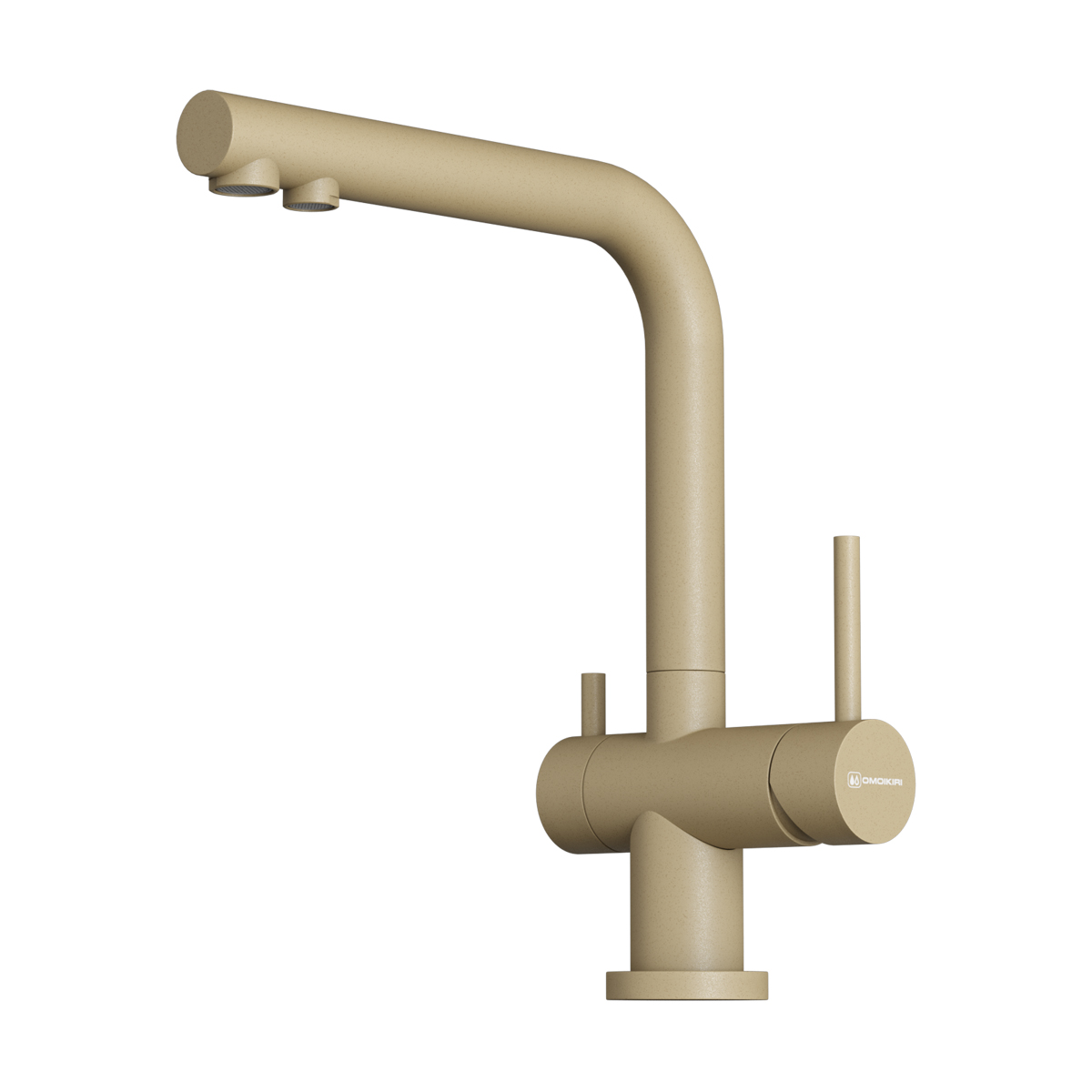 Смесители для кухни Смеситель для кухни Nagano-P-CH латунь/шампань 
