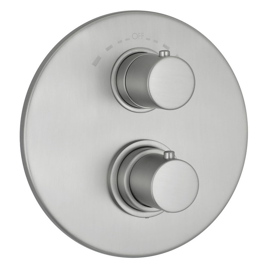 Смесители Термостат для ванны - комплект с внутренним механизмом, никель матовый 