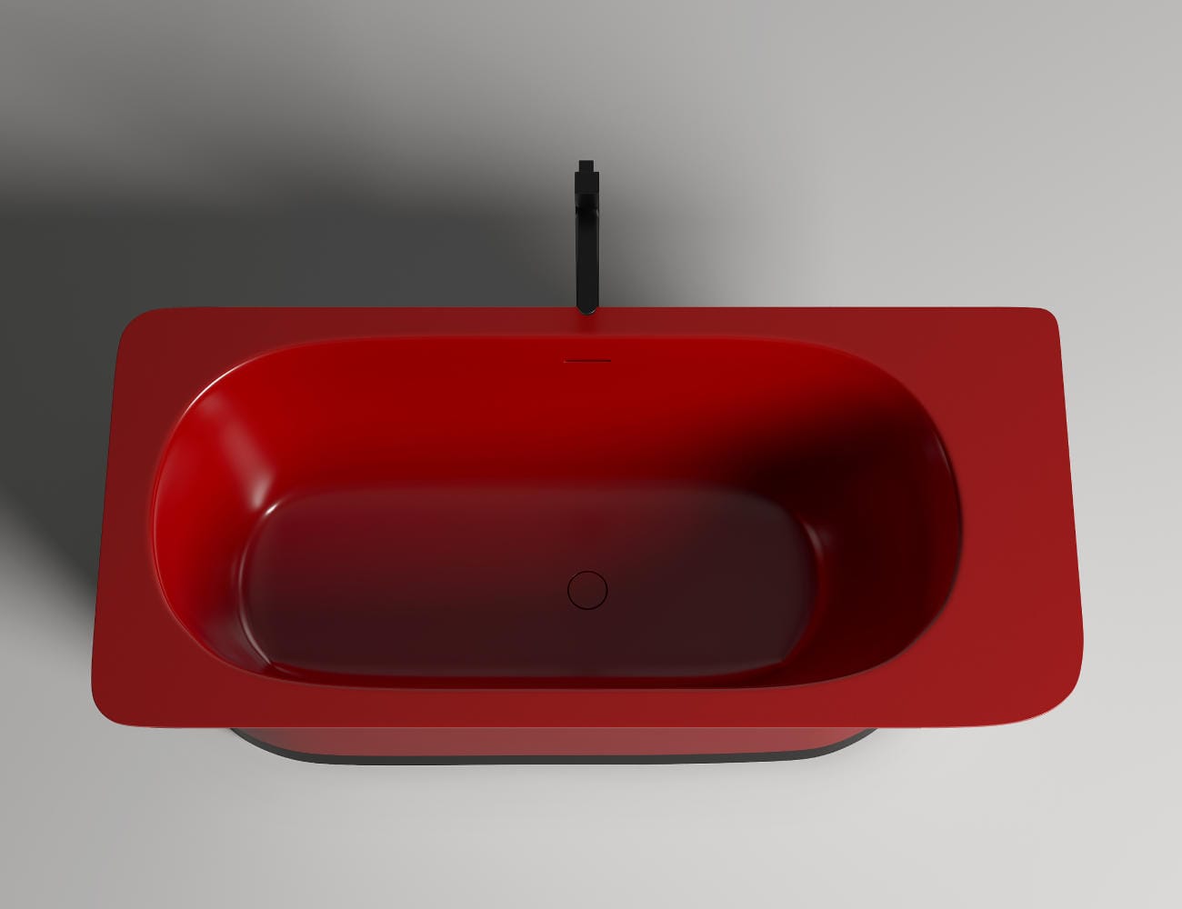 Ванны Ванна отдельностоящая 1800х820, матовая покраска по RAL полностью, материал S-Stone 