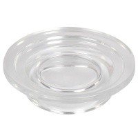 Аксессуары для ванной Мыльница (прозрачное стекло) 