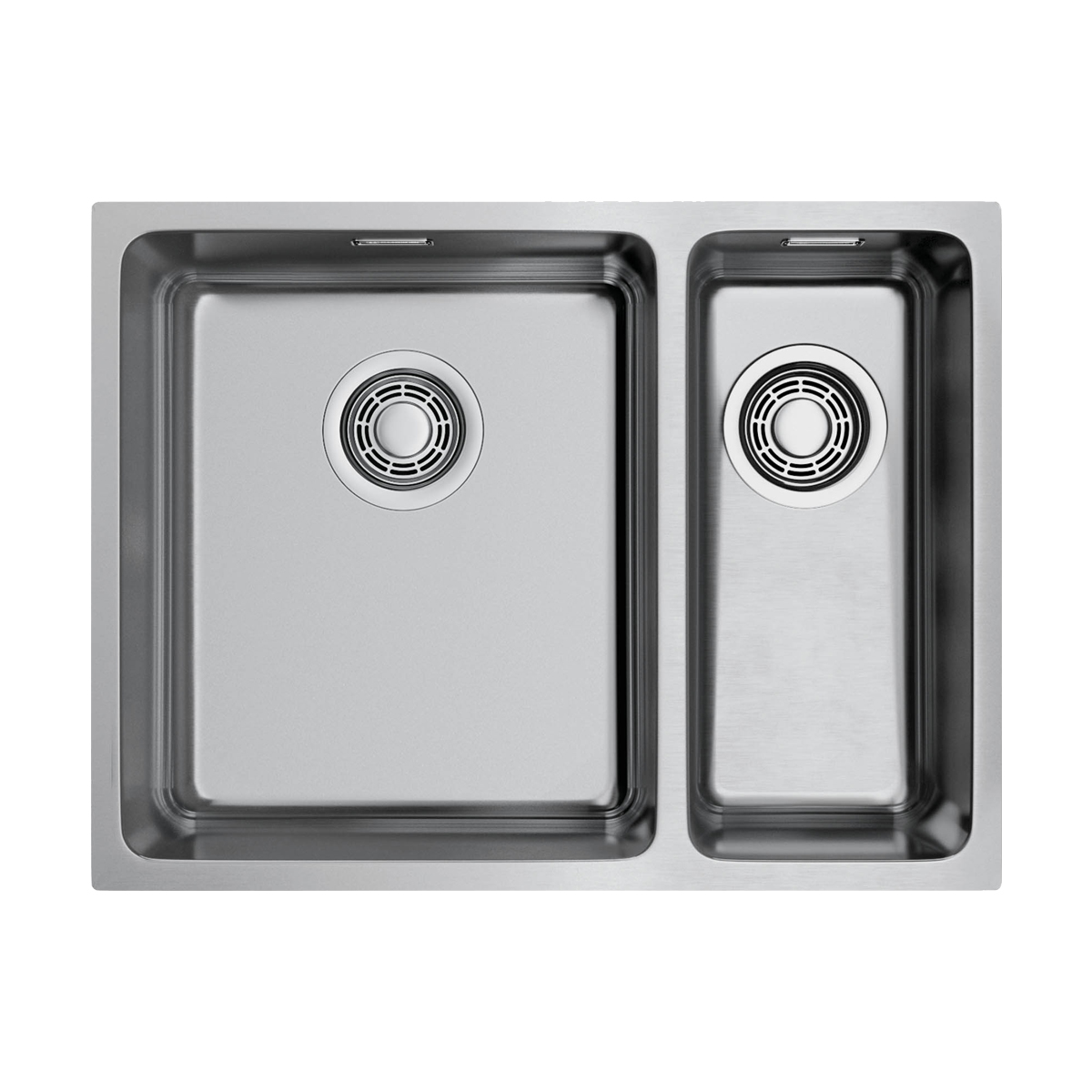 Кухонные мойки Кухонная мойка 580x440x200 Tadzava 58-2-U/I-L-IN нержавеющая сталь/нержавеющая сталь 