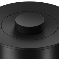 Аксессуары для ванной Ведро для мусора 5 L (чёрный матовый) 