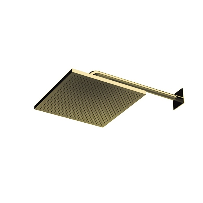 Душевая программа Верхний душ 300*300 мм, латунь шлифованная 