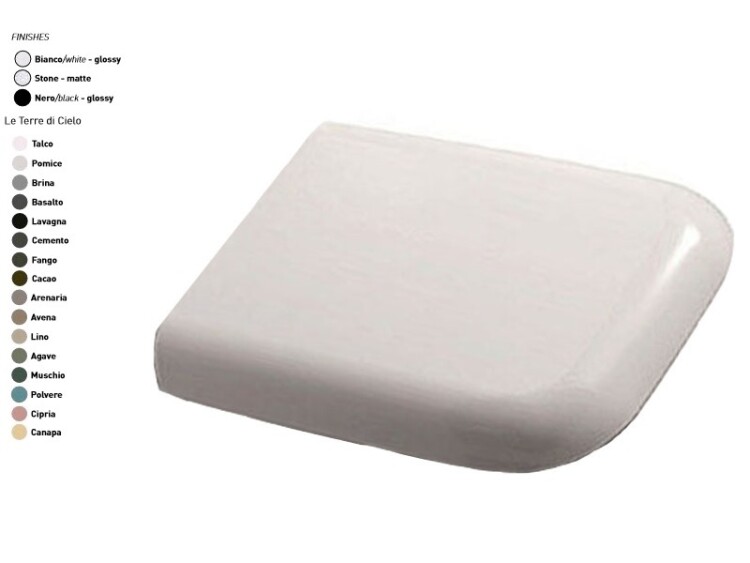 Сиденья для унитазов Сиденье для унитаза, цвет Basalto 