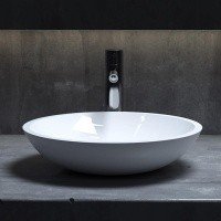 Раковины Раковина накладная 370х370, глянцевая, материал S-Sense 