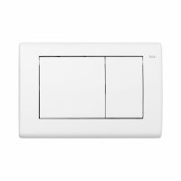 Системы инсталляции панель смыва унитаза TECEplanus для двойной системы смыва, белая матовая 