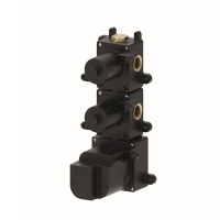 Смесители Встраиваемая часть термостатического смесителя с переключением на четыре положения 