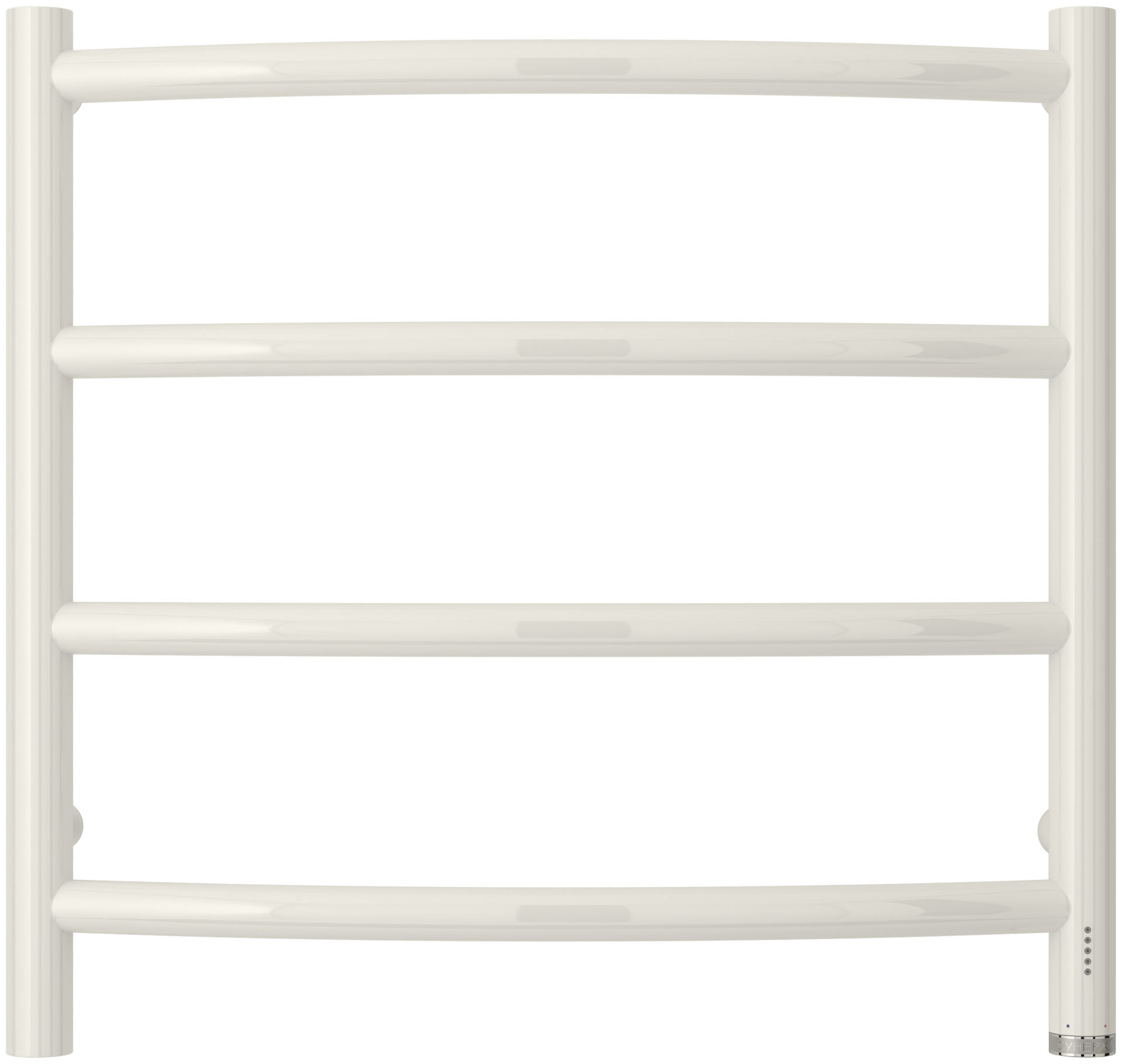 Полотенцесушители Полотенцесушитель электрический 500х500 правый (Белый) 