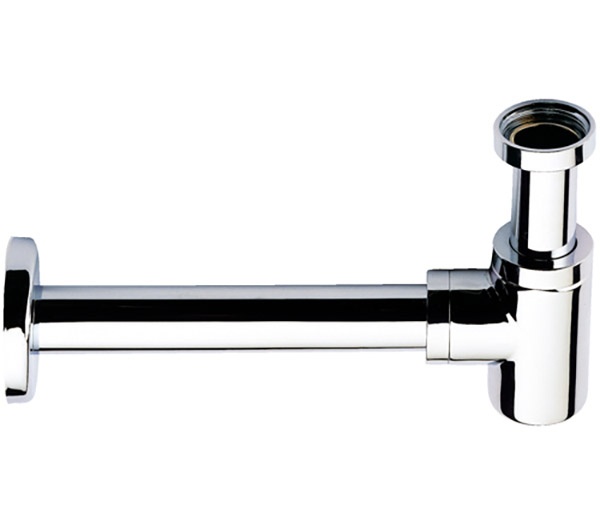 Комплектующие Сифон для для раковины биде, хром 