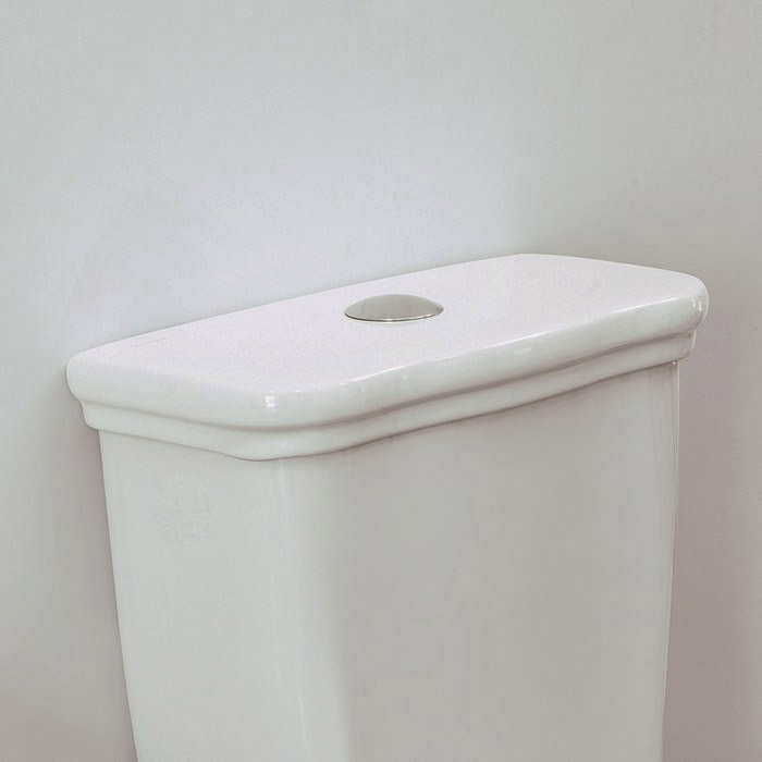 Крышка для бачка 108101/1082 с 1 отверстием под кнопку, цвет белый