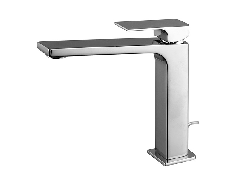 FIT Cмесит.д/рак. 1 отв., донный клапан клик-клак. излив 160 мм, хром