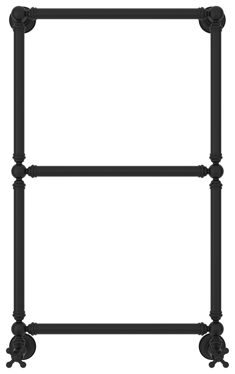 Полотенцесушители 1304 Полотенцесушитель 860х500 (Матовый чёрный) 