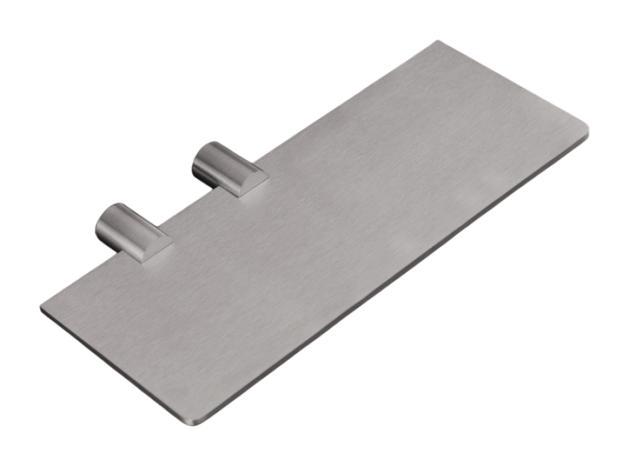 Полка Stem, настенная, L-200 мм, сталь, цвет Black Diamond сатинированный