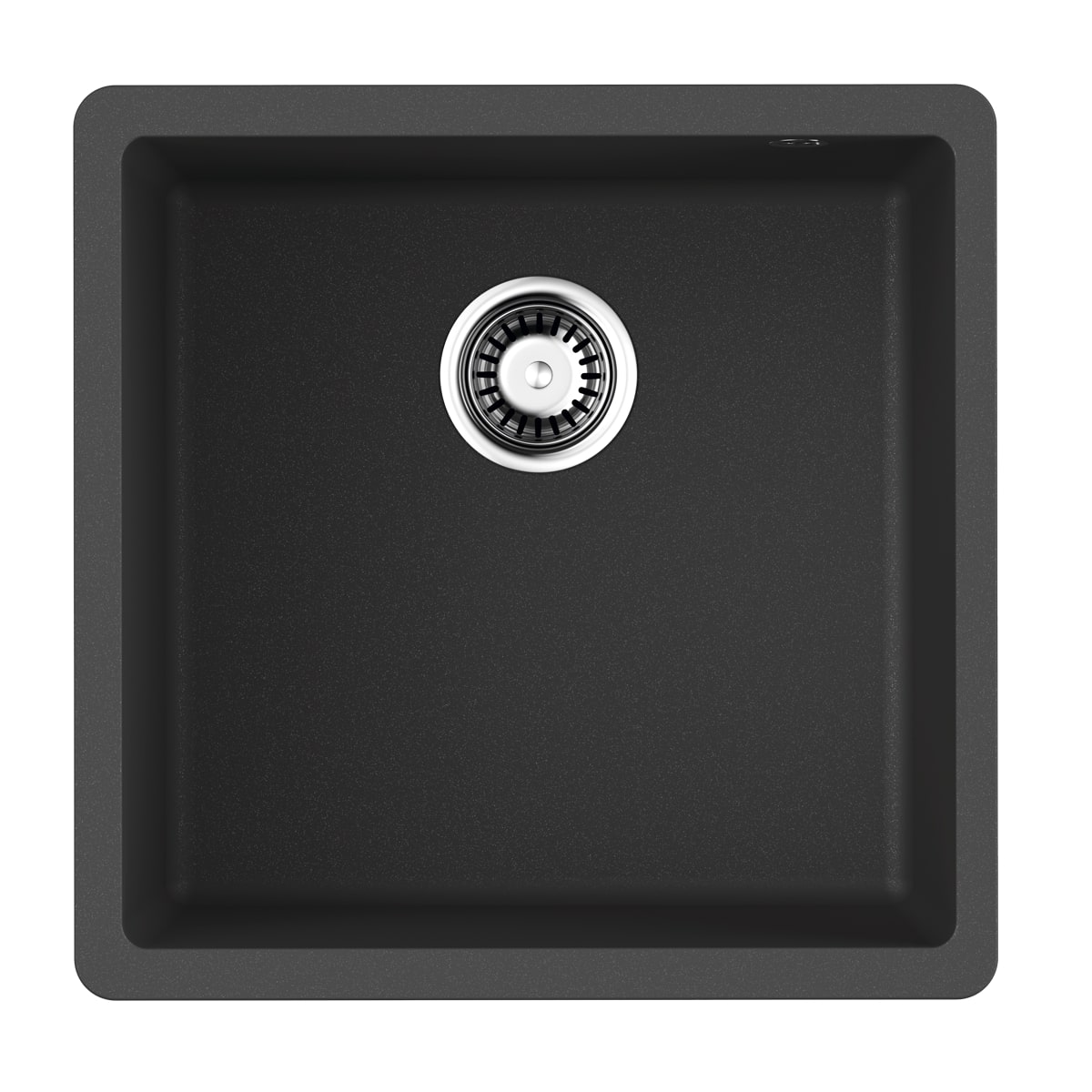 Кухонные мойки Кухонная мойка 440x440x200 Bosen 44-U-BL Tetogranit/черный 