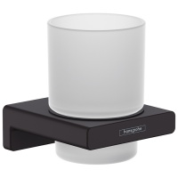 Аксессуары для ванной Стакан, черный матовый 