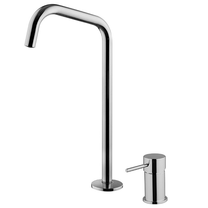 Смесители Смеситель для раковины, на 2 отв, с донным клапаном, цвет хром 