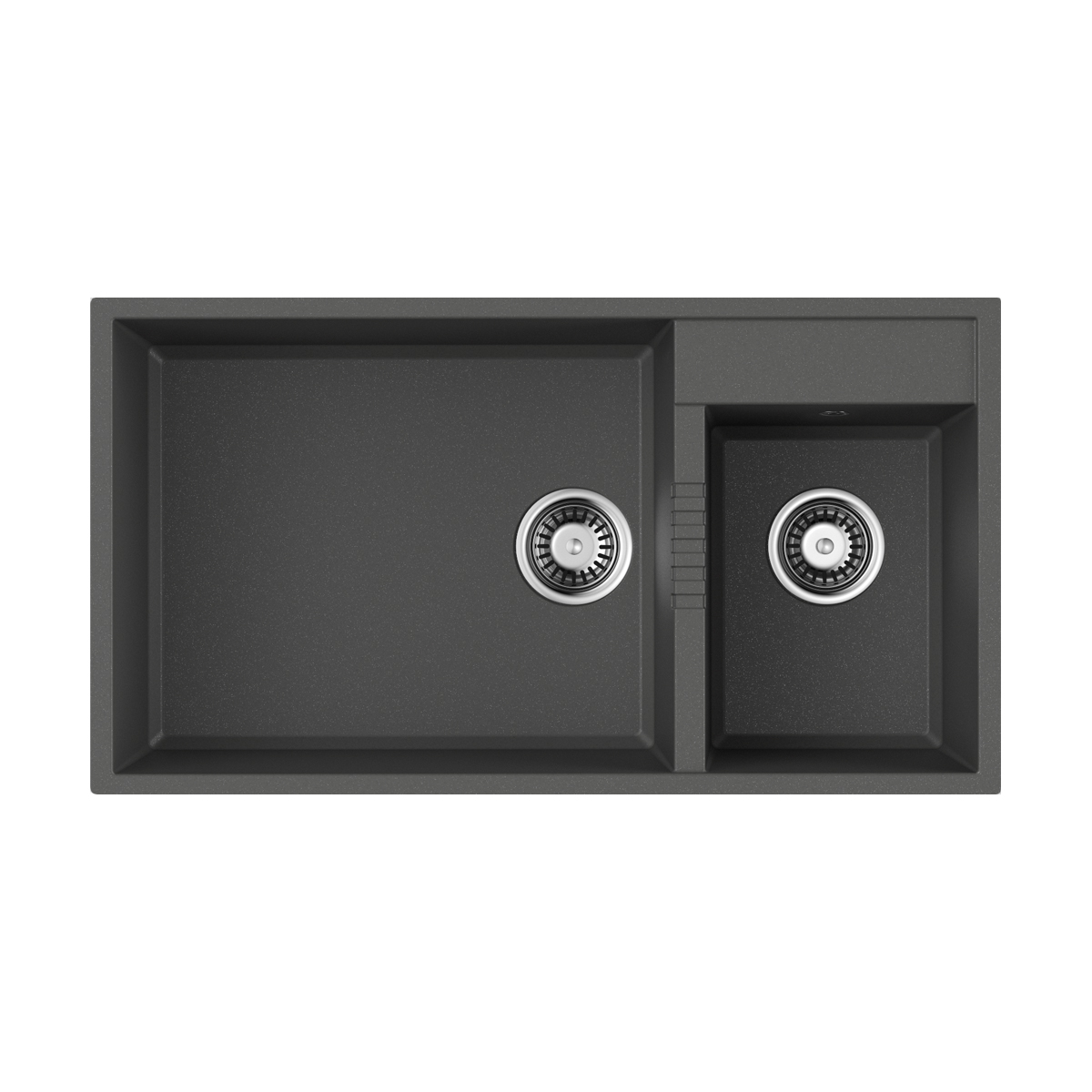 Кухонные мойки Кухонная мойка 850x465x215 Tedori 85-2-U-CH Tetogranit/шампань 